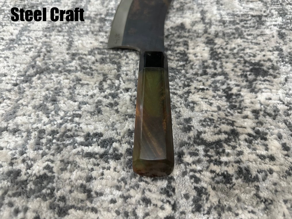 Μαχαίρι κουζίνας - Ιαπωνικό μαχαίρι - Προϊόν υψηλής ποιότητας ιαπωνικό μαχαίρι cleaver σεφ από ατσάλι – Επαγγελματικό μαχαίρι cleaver - Ιαπωνικό ατσάλι & εργονομική λαβή - Ιαπωνία - Αγαπημένο του σεφ. #2.1