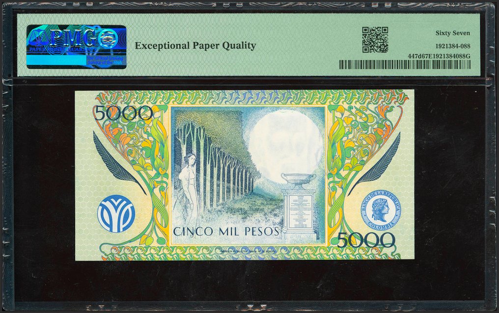 哥伦比亚. - 5000 Pesos 1999 - Pick 447d  (没有保留价) #1.0