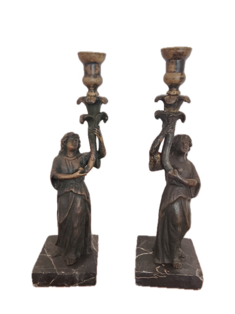 Κηροπήγιο - Πατιναρισμένος μπρούτζος #1.0