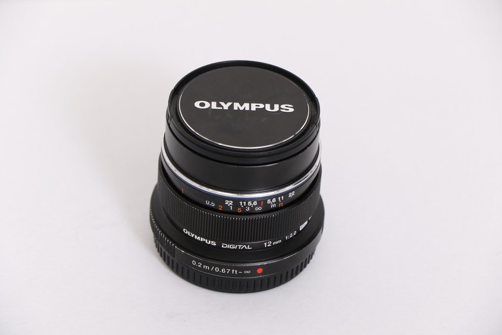 Olympus Zuiko digital Micro 4/3 12mm f 2 ED MSC Cameralens #1.0