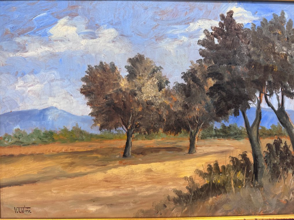 Vincenzo Udine (1898-1981) - Paesaggio di campagna #3.2