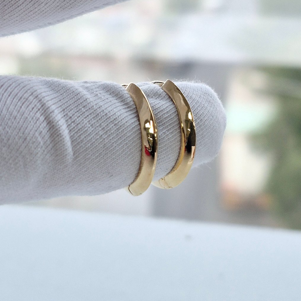 Nincs minimálár - Drop fülbevaló - 14 kt. Sárga arany #2.1