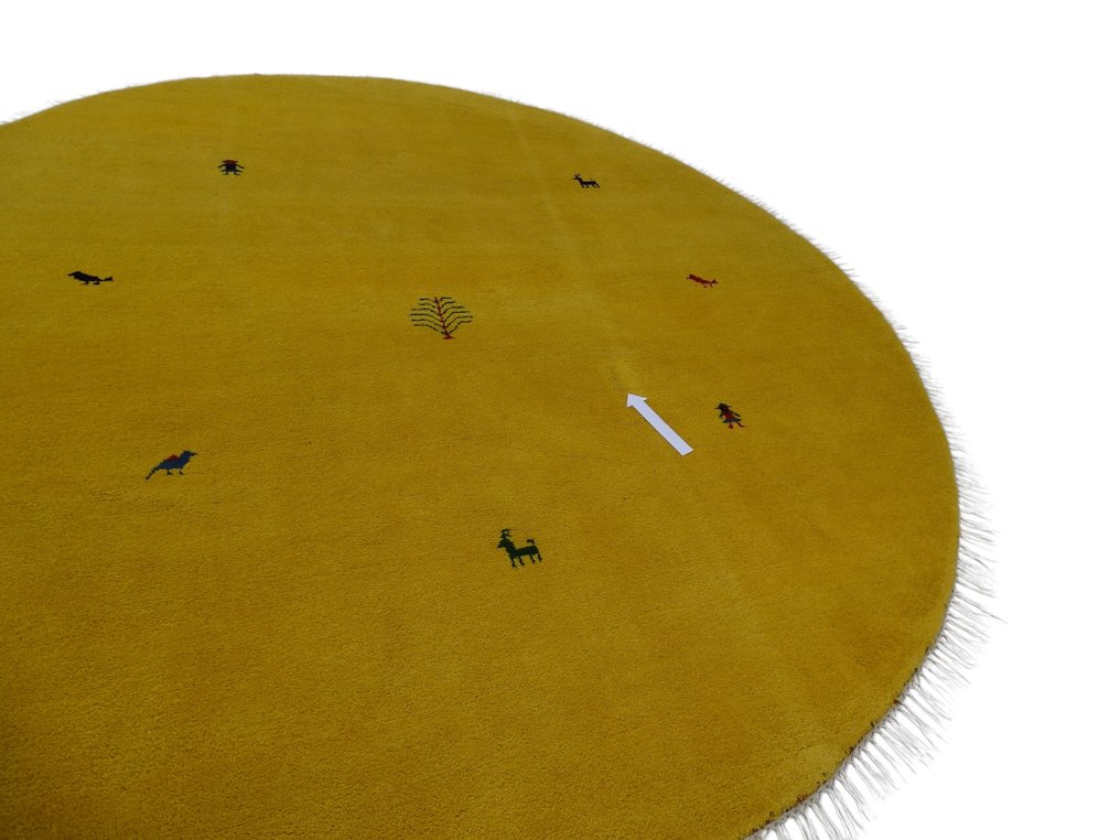 Gabbeh - 已清洁 - 小地毯 - 253 cm - 253 cm #4.3