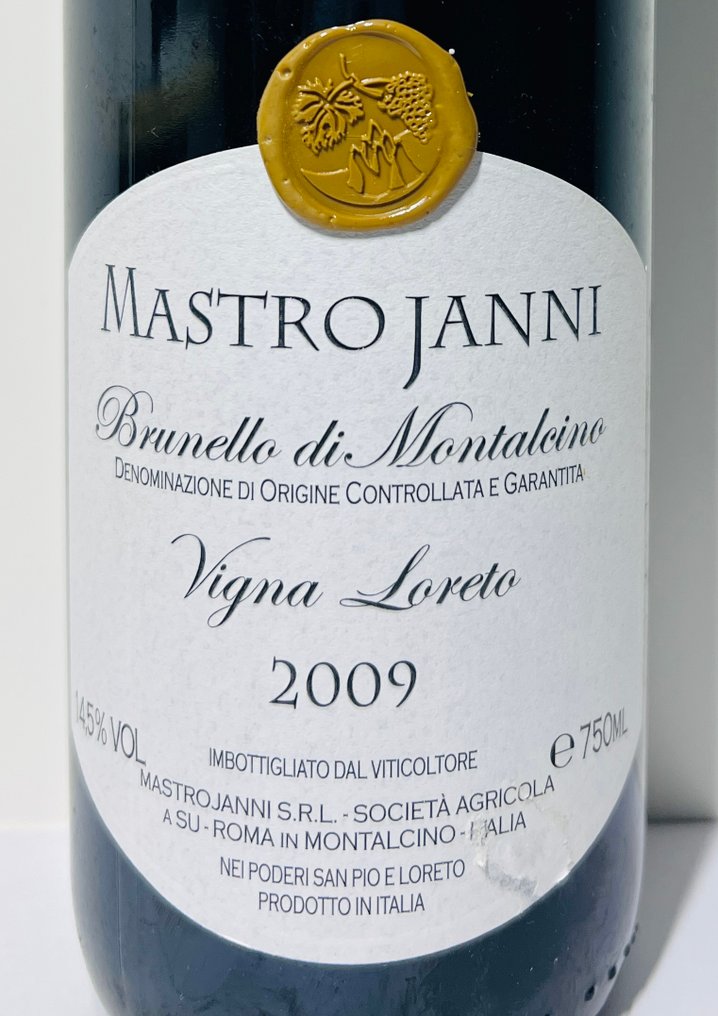 2009 Mastrojanni, Vigna Loreto - 蒙达奇诺·布鲁奈罗 DOCG - 1 Bottle (0.75L) #2.1