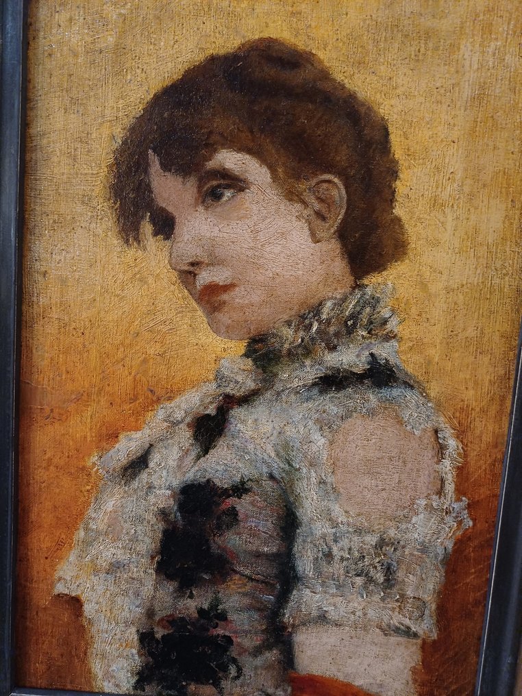 Scuola veneta (XIX) - Ritratto di Eleonora Duse #3.2