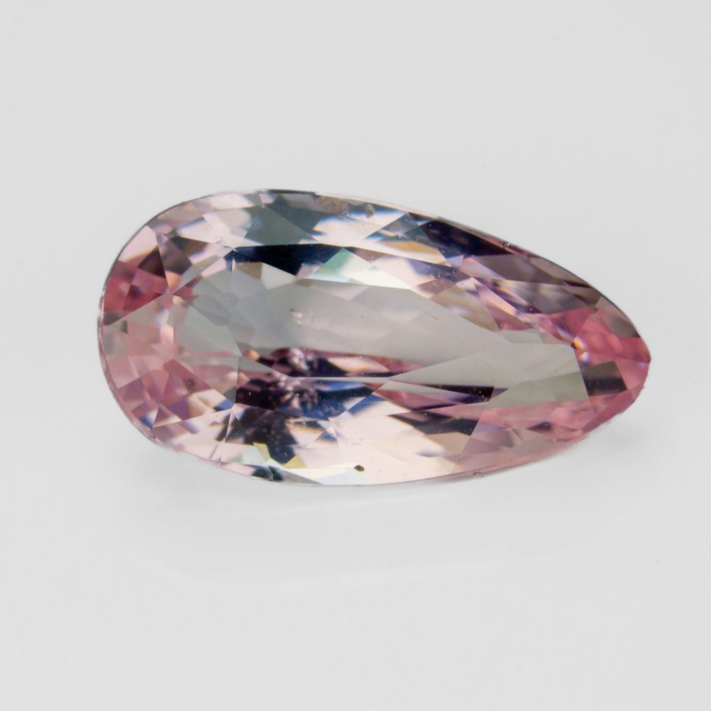 1 pcs  橙色, 粉色 蓝宝石, 莲花蓝宝石  - 2.19 ct - 亚洲宝石科学院（AIGS） #1.0