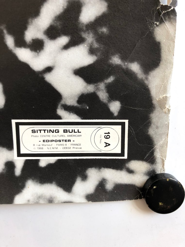 Aucun - Sitting Bull - Tatanka Youtonga - affiche originale vintage - 1968 #1.0