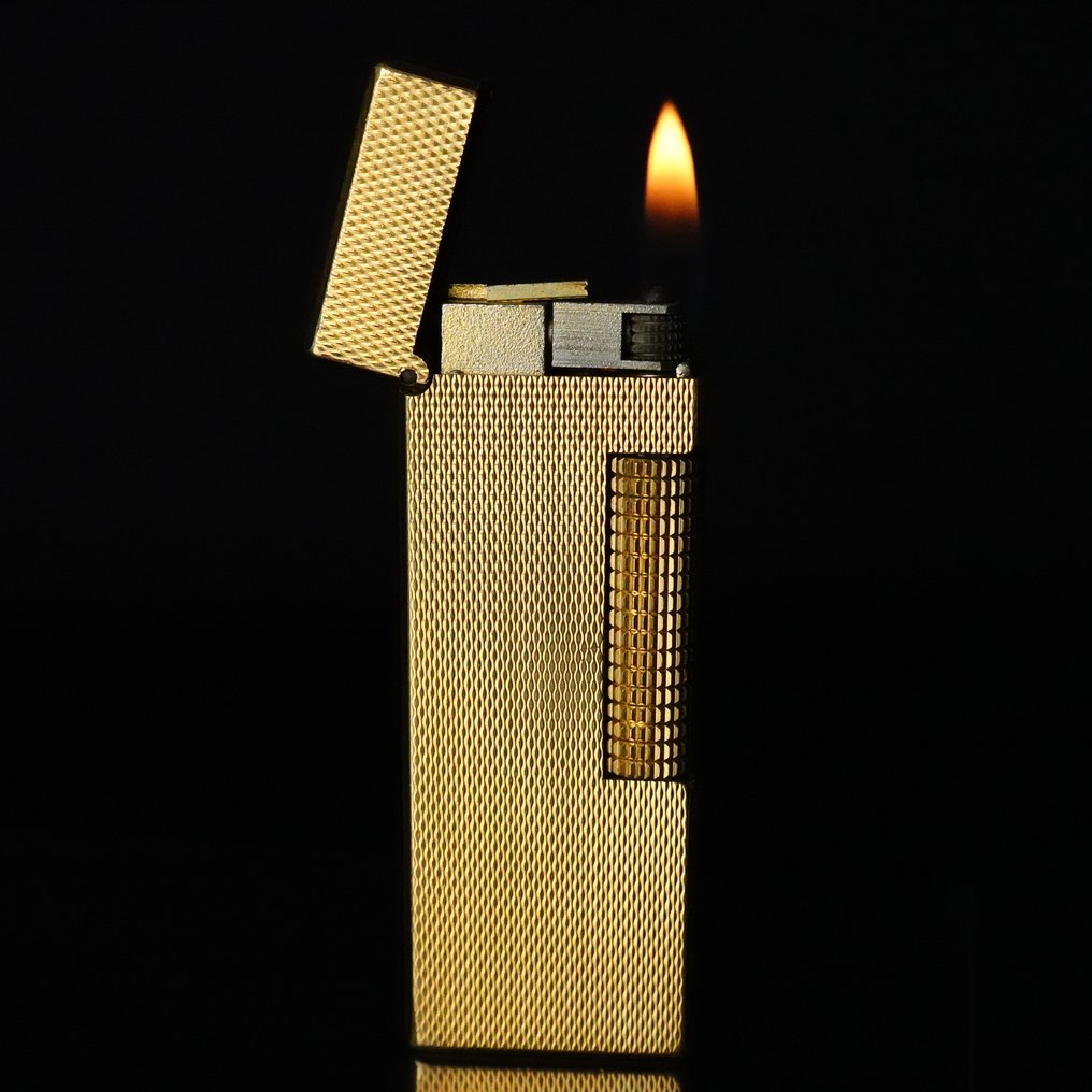 Dunhill - Rollagas Lighter Barley - Sem preço de reserva - Isqueiro - Banhado a ouro #1.0