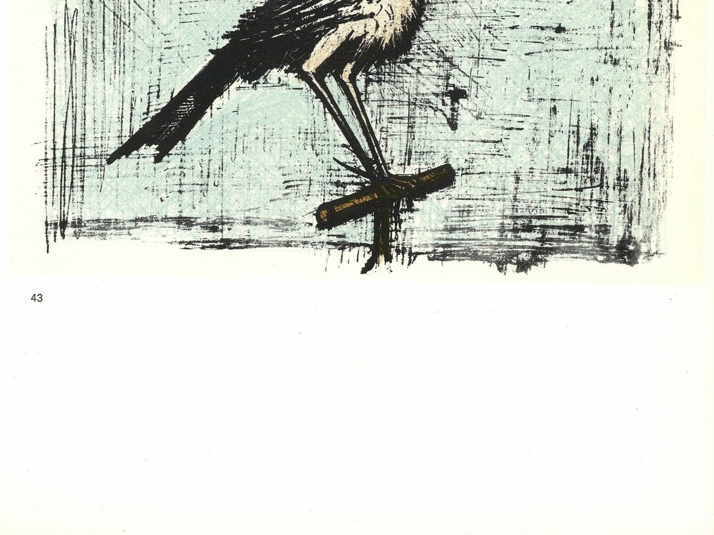 Bernard Buffet (1928-1999) - L'oiseau #4.3