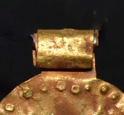 Nyugat-ázsiai Sárga arany Függő #4.3