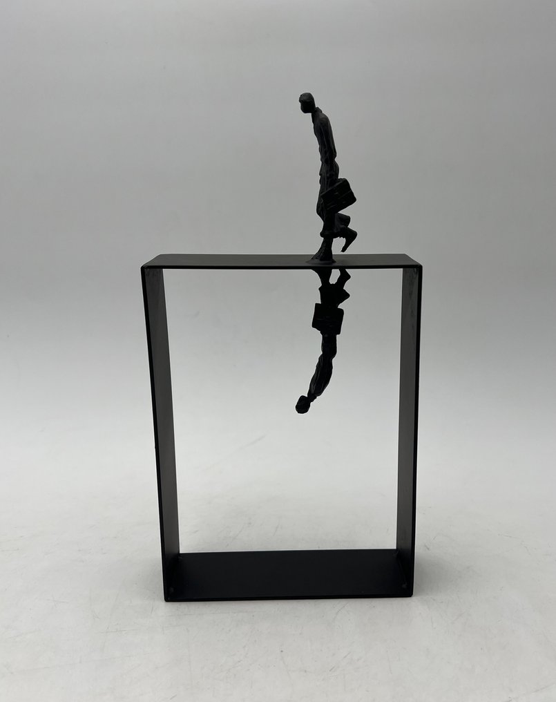 雕塑, Reflection - 29 cm - 金属 #1.0