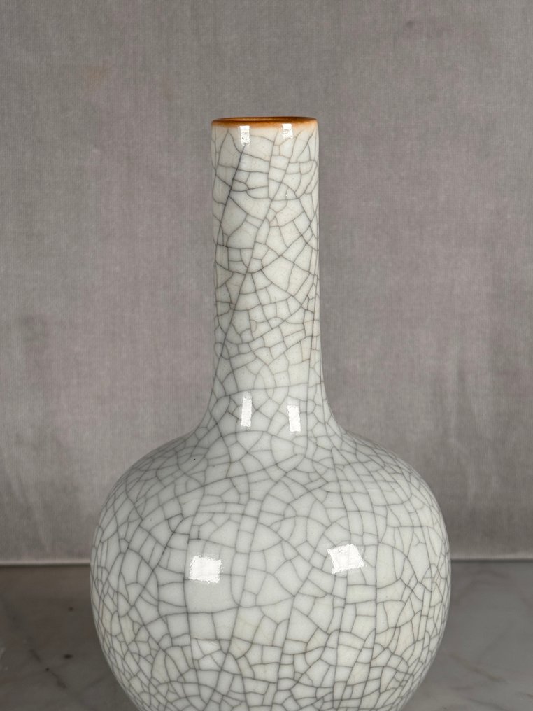 Vase - Porcelain - China - Fine crackle vase #4.3