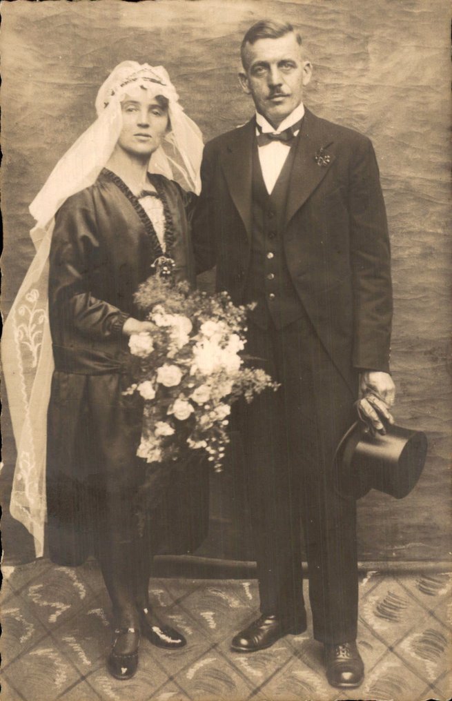 Θέσεις - Ρομαντισμός - Αληθινά ζευγάρια - Εικονογράφος, Fantasy - Ζευγάρια / Ζευγάρια - Άντρας / Γυναίκα - Καρτ-ποστάλ (142) - 1900-1950 #4.3