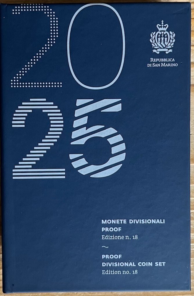 聖馬力諾. Proof Set 2025 (incl. 2 euro "MichelAngelo" + "Pellegrini di Speranza") (沒有保留價) #3.2