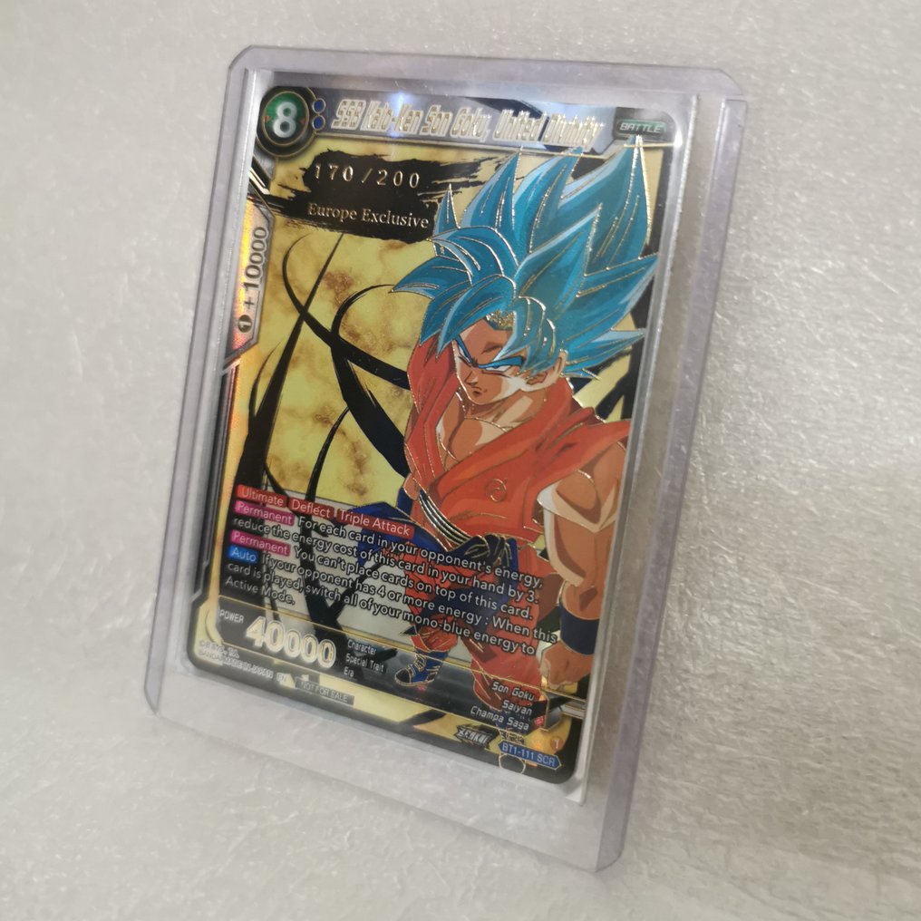 Bandai - 1 Card - Dragon Ball - Son Goku Nummereret parallel #1.0