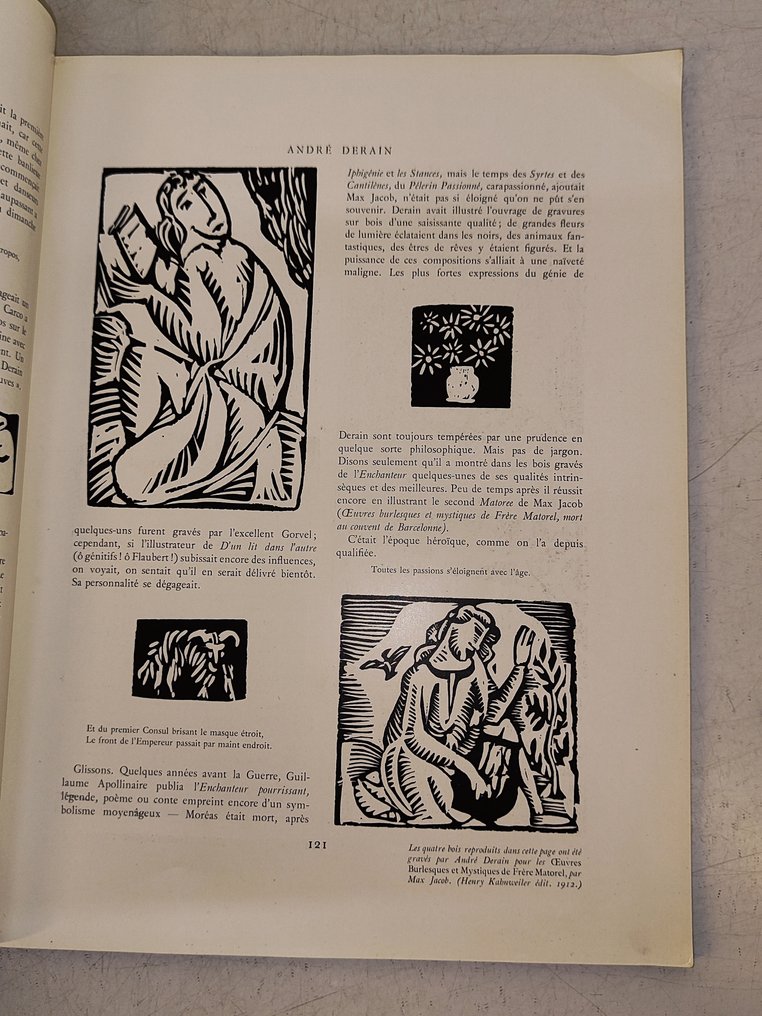 Sous la direction de Charles Peignot - Arts et métiers graphiques  (Numéro 21: André Derain, Vlaminck, Valentin Le Campion, Tchimoukow) - 1931 #4.3