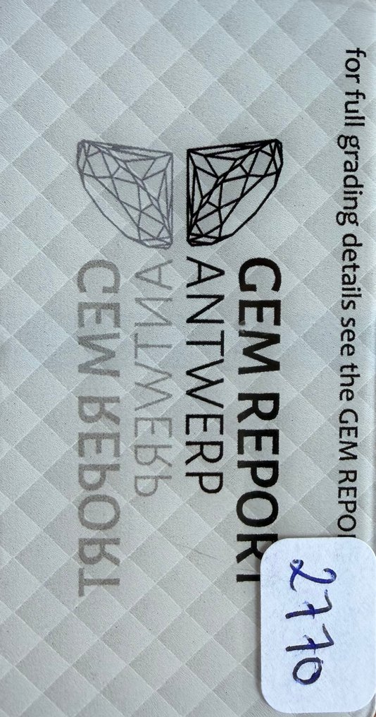 8 pcs Διαμάντι (Φυσικό) - 0.93 ct - Αχλάδι - I1, I2 - Gem Report Antwerp (GRA) #4.3