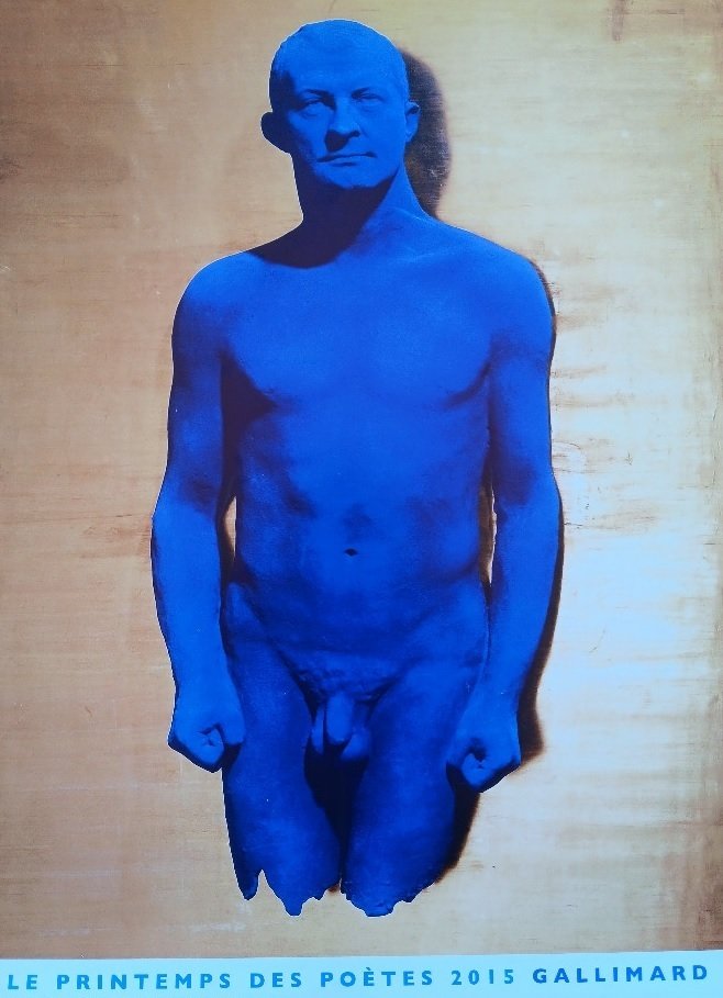 Yves Klein - Affiche originale - Le Printemps des Poètes - 2015 #1.0