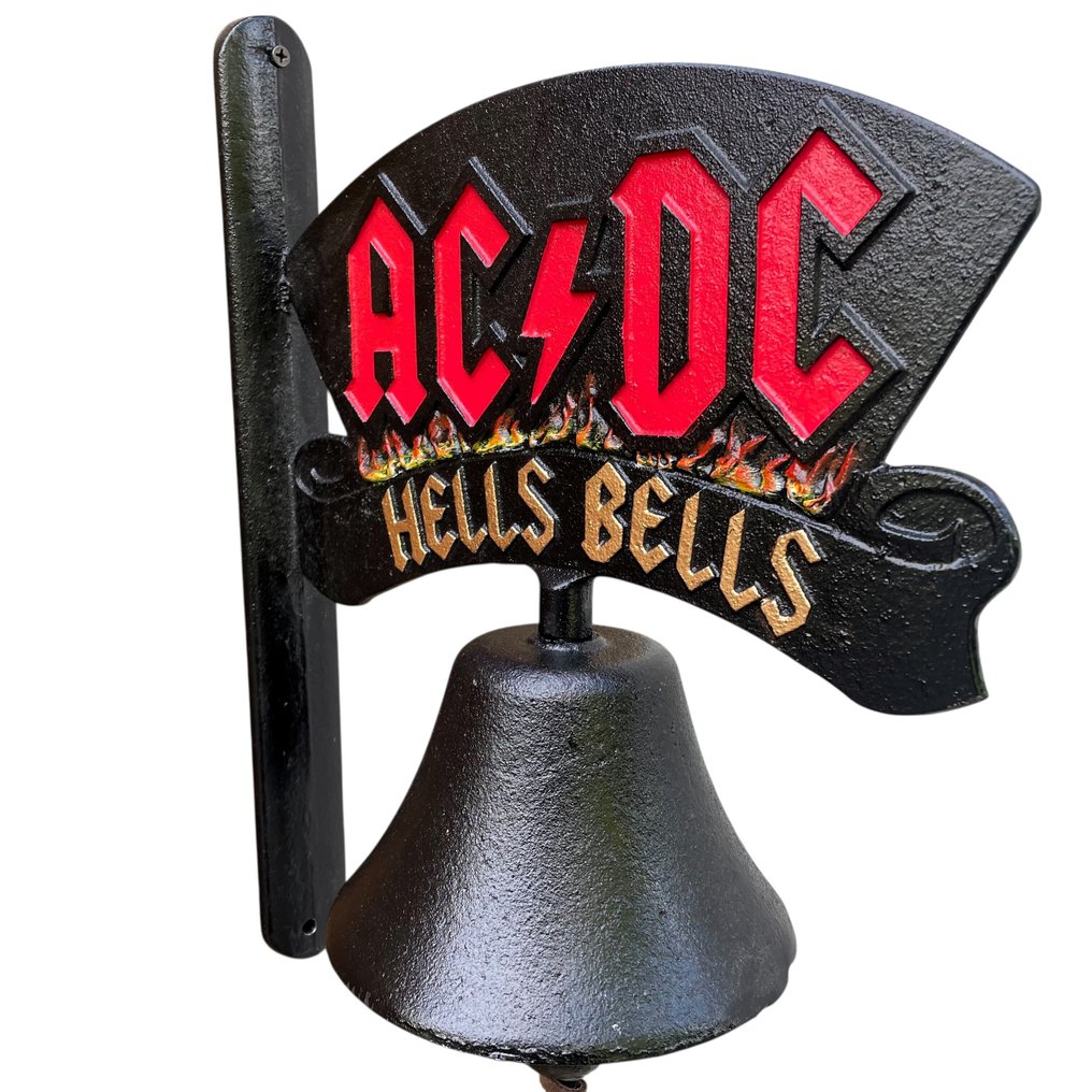 裝飾鐘 - 英國 - AC/DC - 地狱之钟 - 铸铁 #1.0