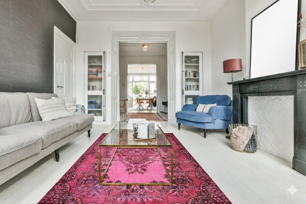 Ροζ vintage - Χαλί - 280 cm - 180 cm - με πιστοποιητικό #1.0