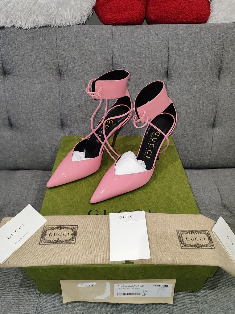 Gucci - Heeled shoes - Size: EU 37.5 - New in box #1.0