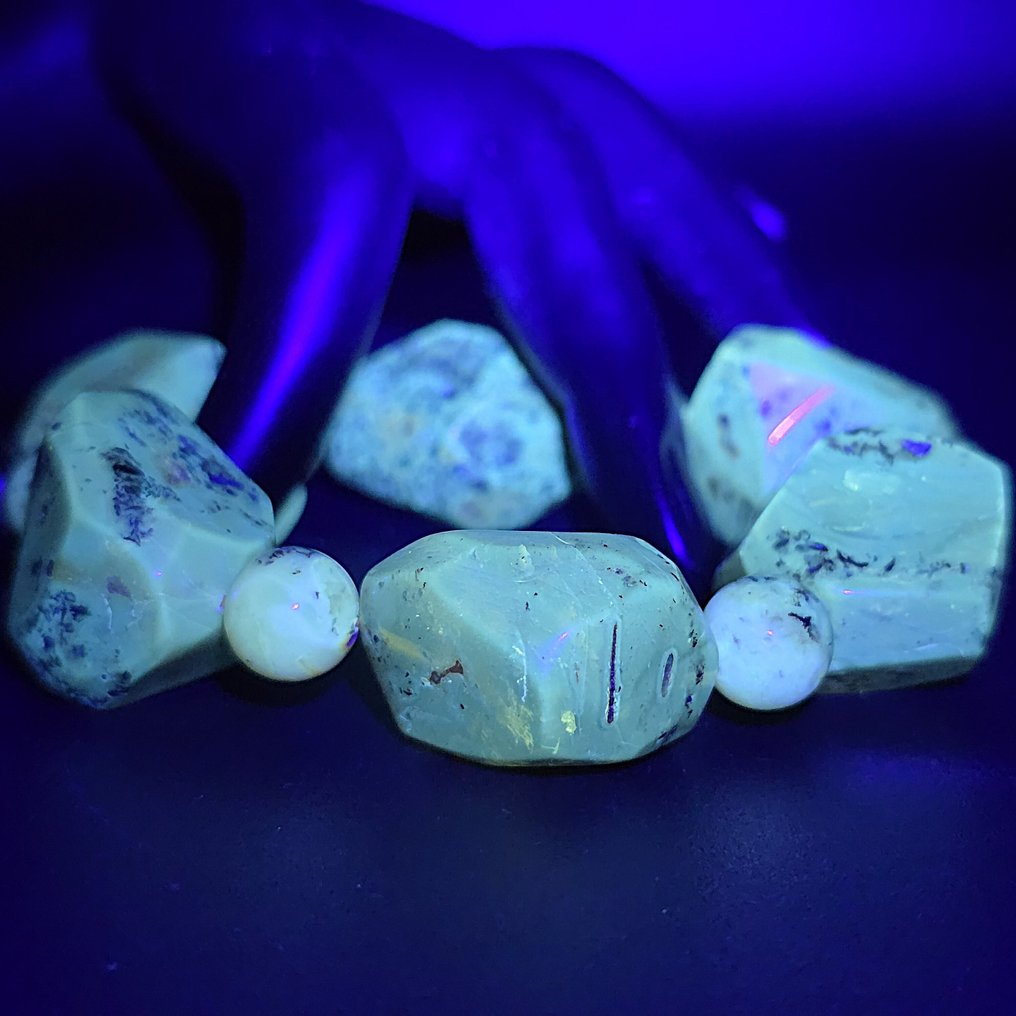 Αυθεντικό βαλτικό κεχριμπάρι βραχιόλι – Μέλι & Κόκακ ακατέργαστοι λίθοι, σχεδιασμός με ελαστικό. - Κεχριμπάρι  (χωρίς τιμή ασφαλείας) #4.3