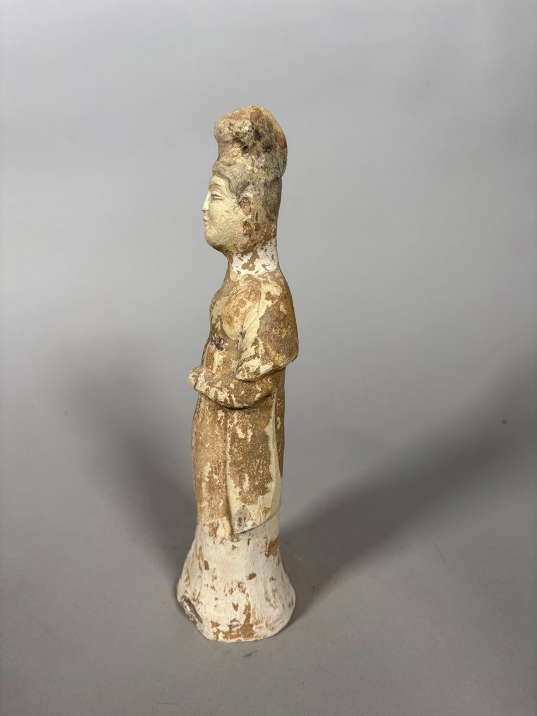 Chinois ancien, empire unifié des Tang Terre cuite Mingqi - 20 cm #1.0