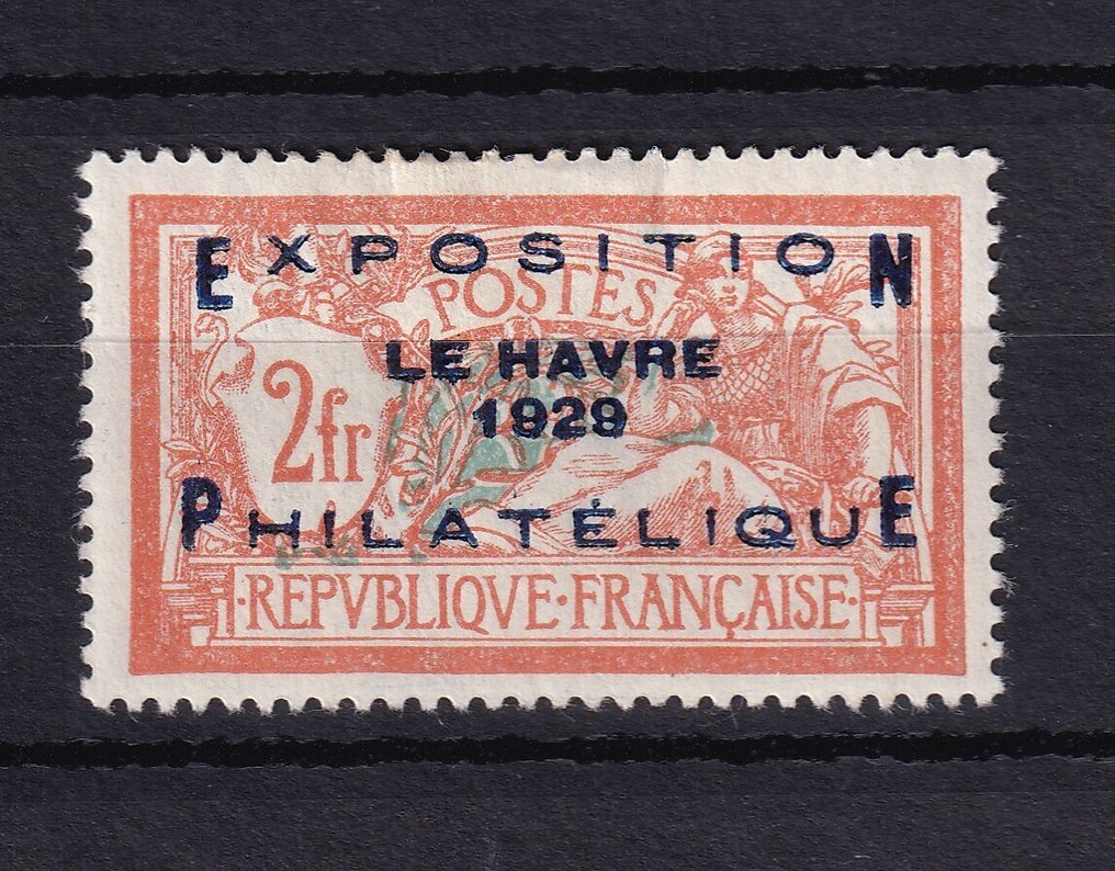 Frankrijk 1929 - Goede centrering, tentoonstelling in Le Havre - Yvert n°257A #1.0