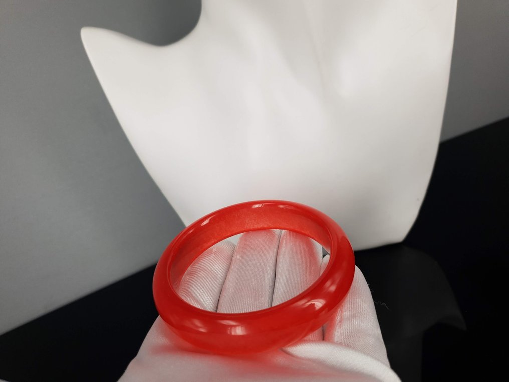 High Ice Quartzite Length / Circuit 17.5 cm -  18 cm - Bracelet #1.0