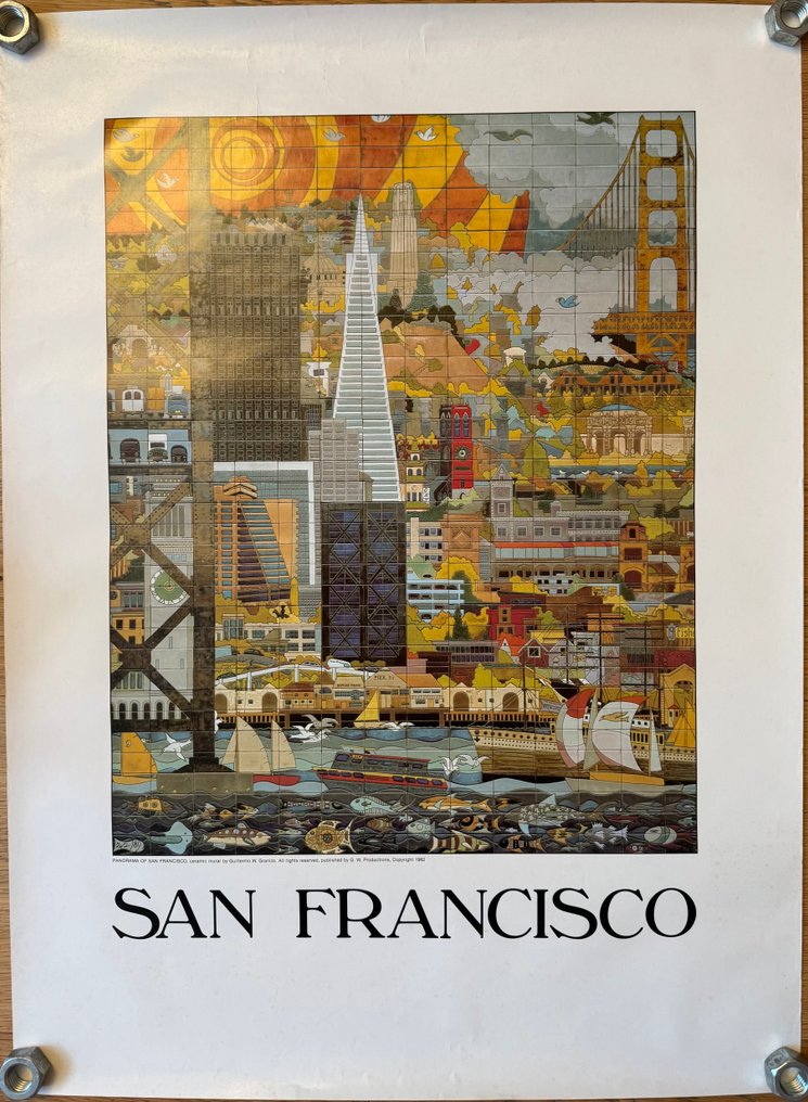 Anonymous - poster pubblicitario-SAN FRANCISCO #1.0