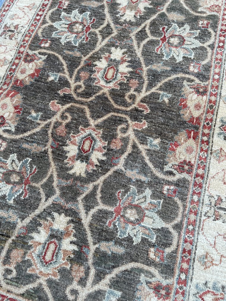 Moderner Ziegler - unbenutzt - neu - fein handgeknotet - Wolle - Teppich - 119 cm - 78 cm #1.0