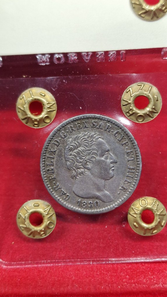 Ιταλία, Σαβοΐα Carlo Felice. 1 Lira 1830 Torino #1.0