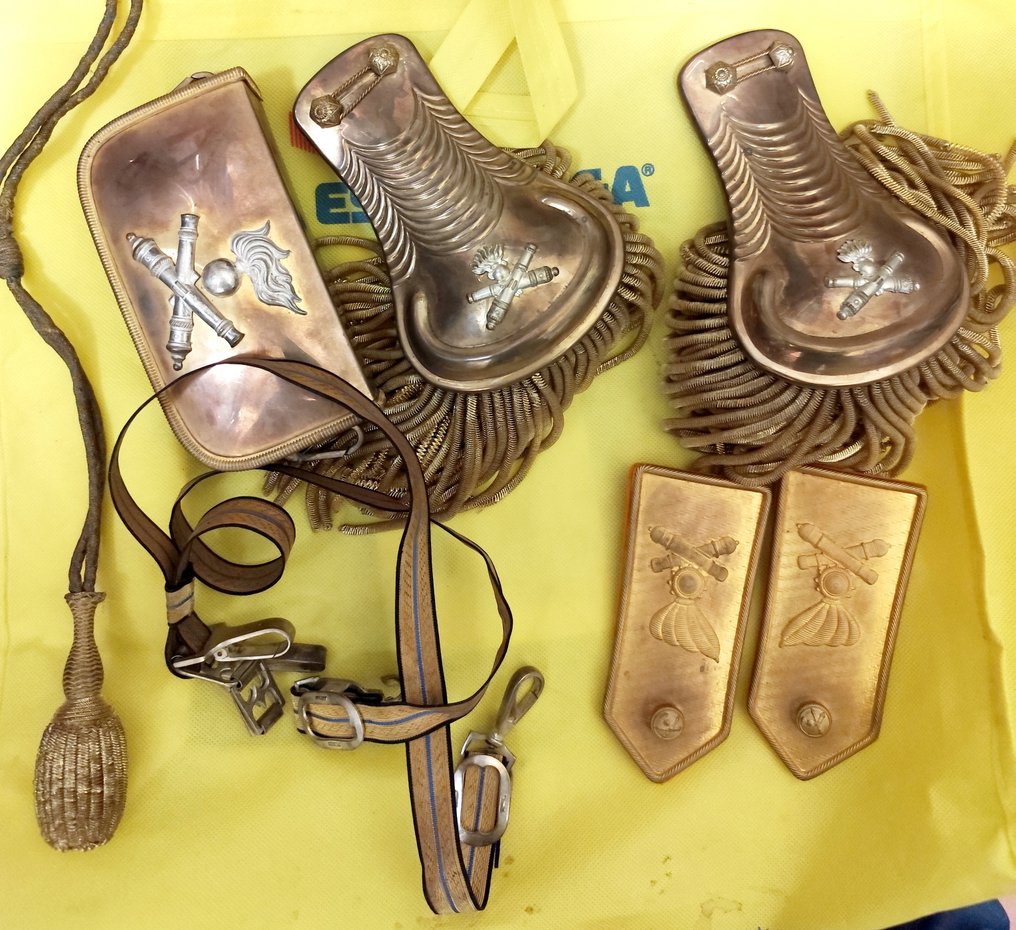 義大利 - 高级制服徽章由高级军官佩戴。 - 軍用配件 #3.2