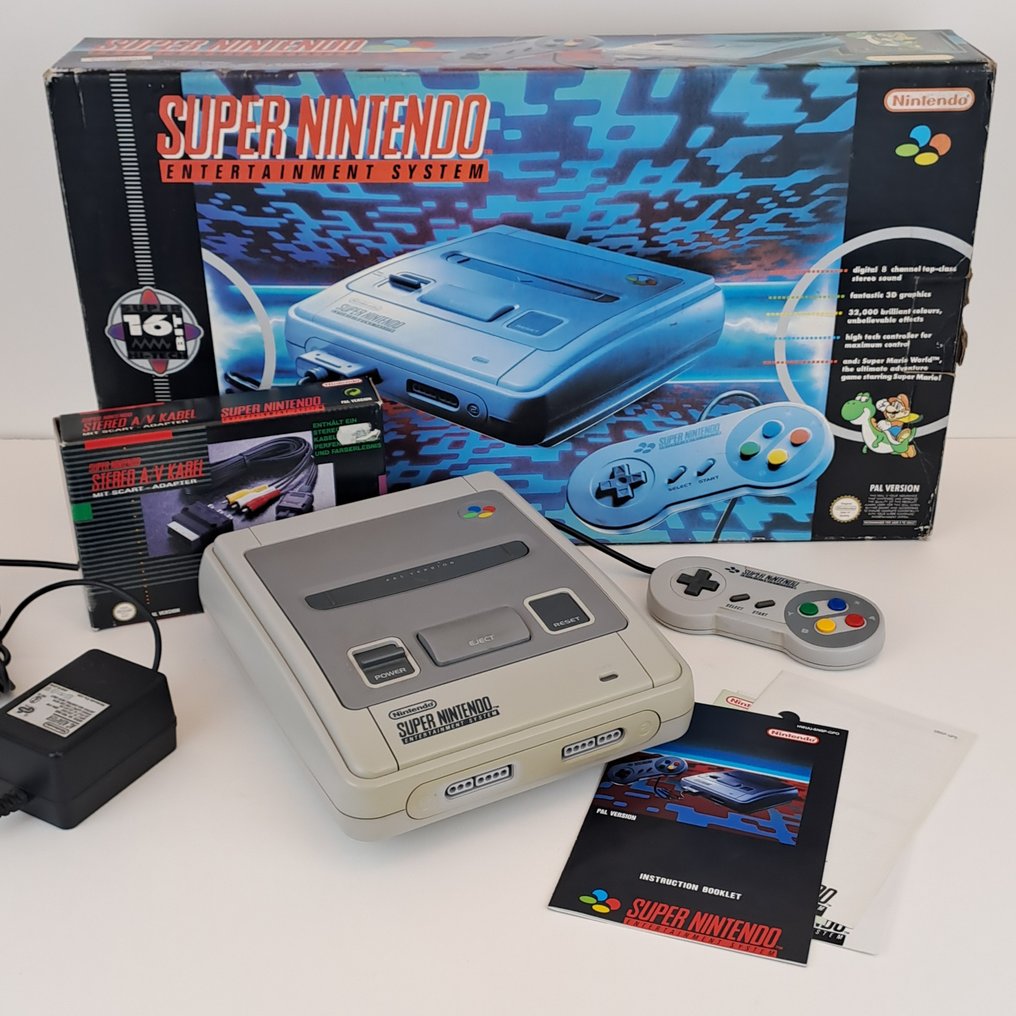 Nintendo - Super Nintendo - Super Nintendo Entertainment System - Video game console - In original box #1.0