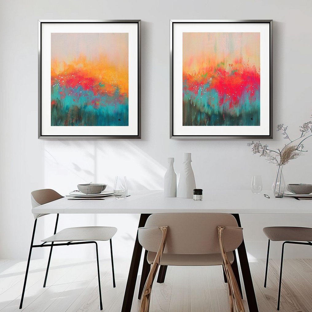 Noelia Correa Art - 2 Paintings Sieloel XL #4.3