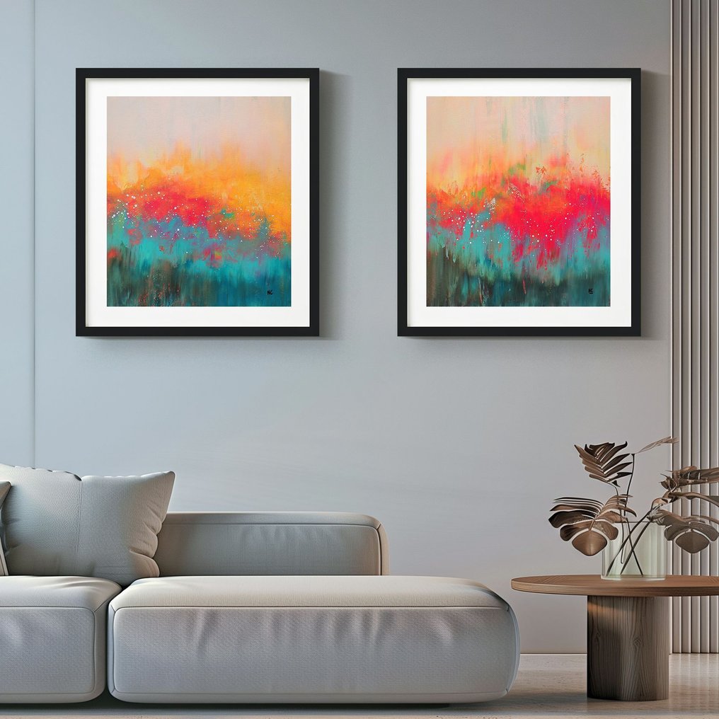 Noelia Correa Art - 2 Paintings Sieloel XL #3.2