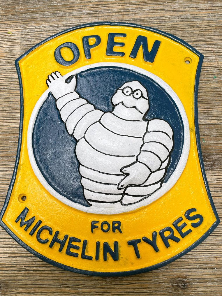Michelin, Wall sign - Μασκότ - Cast iron #4.3