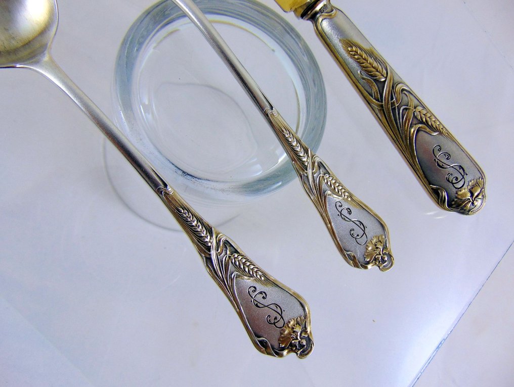 Rare Lutz & Weiss - Servizio da dessert - Germania 1900 #3.2