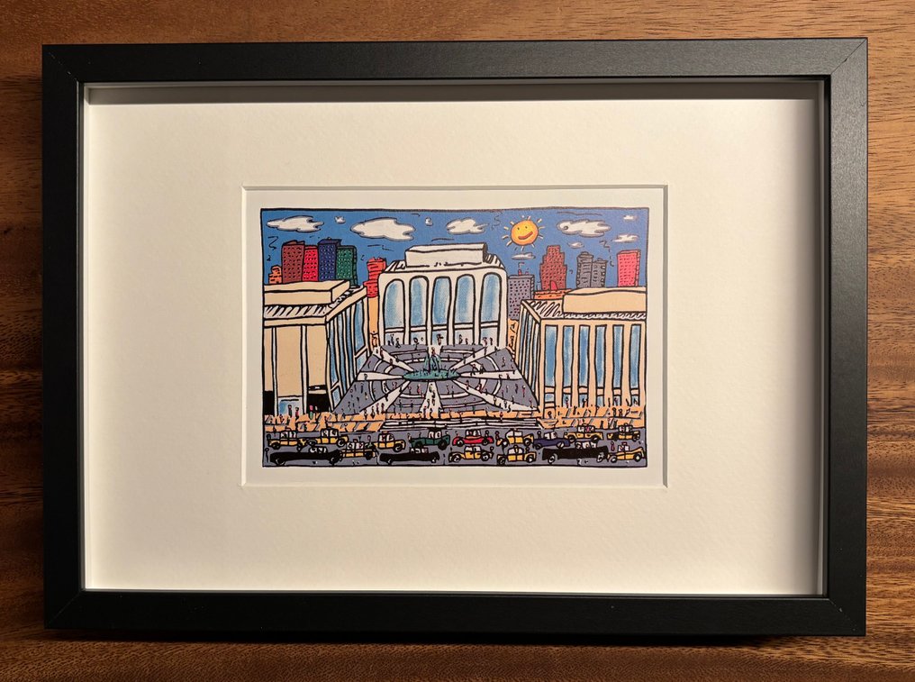 James Rizzi (1950-2011) - Visit the Metropolitan Opera House at Lincoln Center #1.0