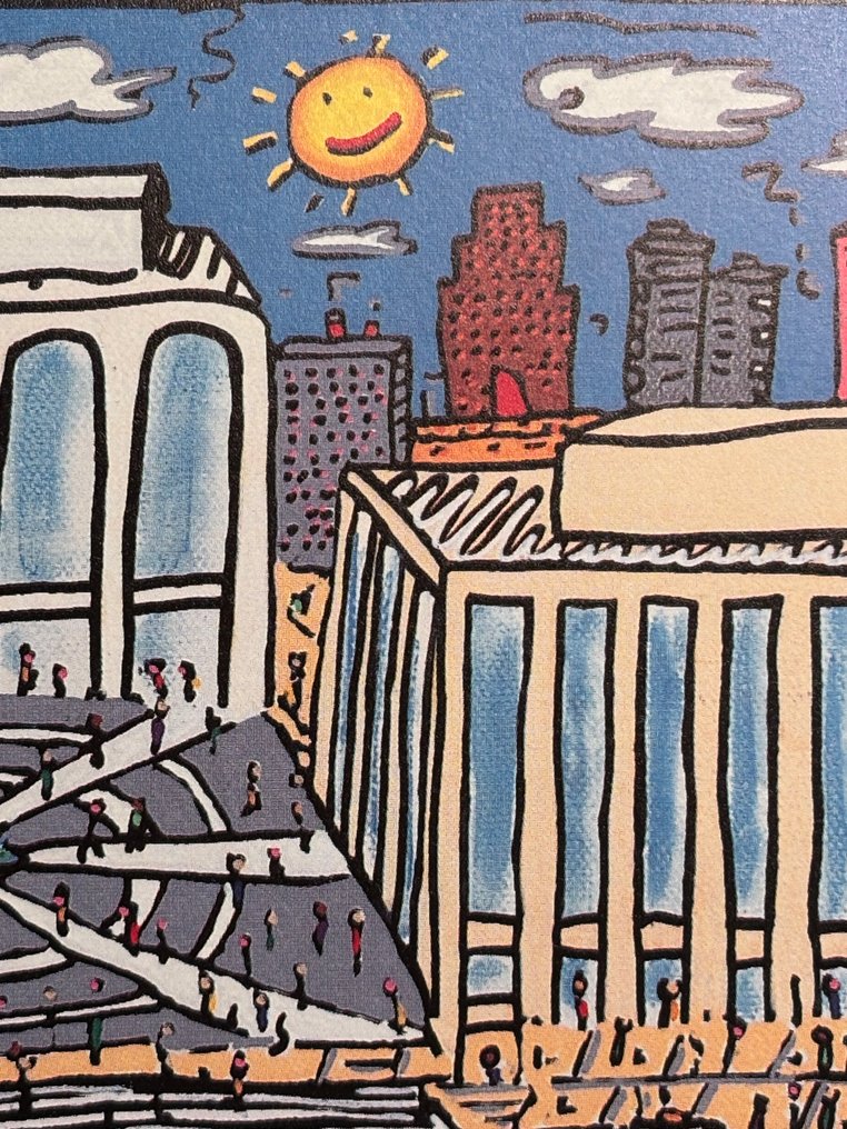 James Rizzi (1950-2011) - Visit the Metropolitan Opera House at Lincoln Center #3.2