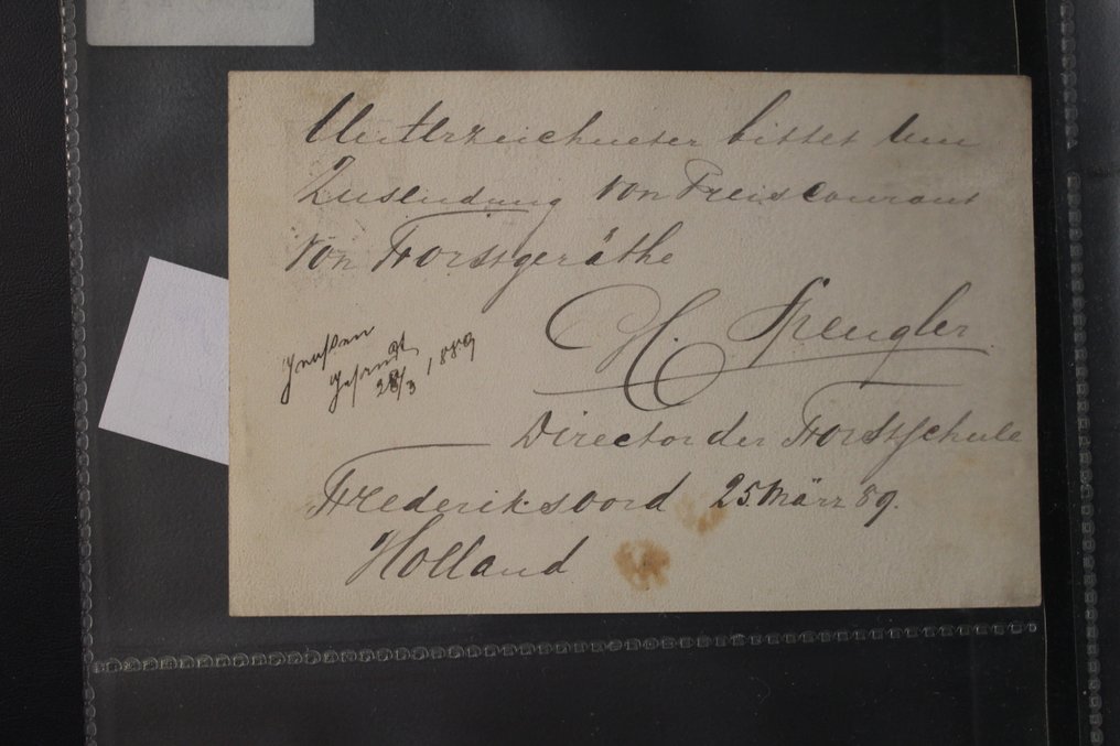 Netherlands 1890/1930 - Post value items - Geuzendam #2.1