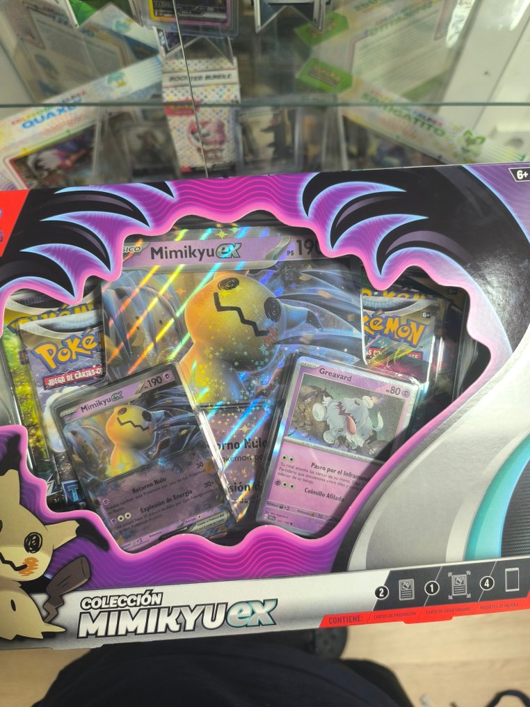 4 Box - Colección Mimikyu ex and paldea friends collection boxes #1.0