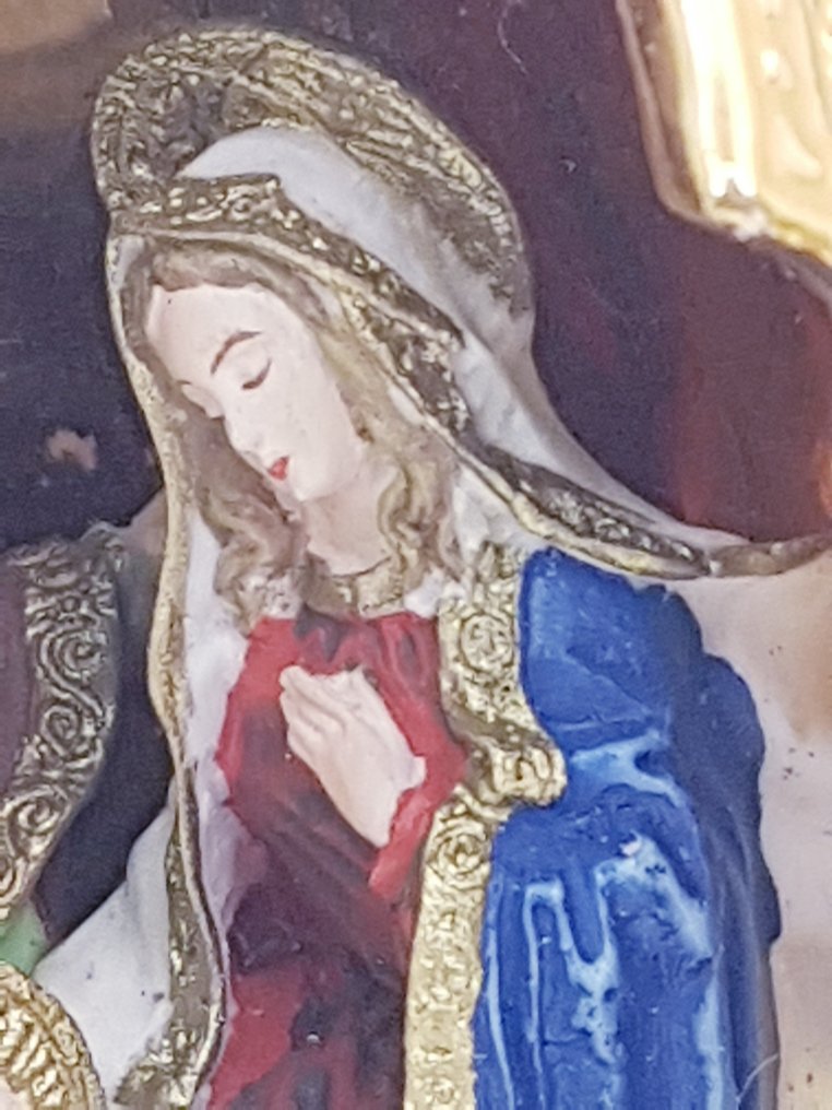 法貝熱彩蛋 - Fabergé/ Franklin Mint ''A King is Born'' Egg - 瓷器, 鍍金 #3.2