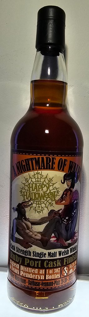 Penderyn - A Nightmare of Wales - Ruby Port Cask Finish - Brühler Whiskyhaus  - 70厘升 #1.0