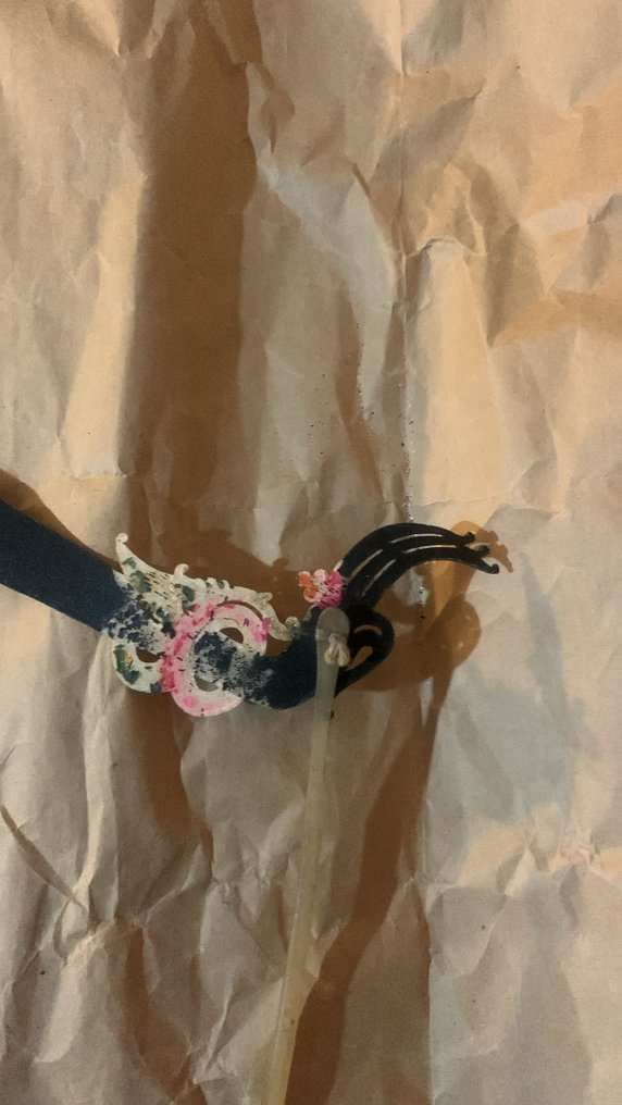 7 marionettea Wayang Kulit - Indonesia ja Thaimaa #4.3