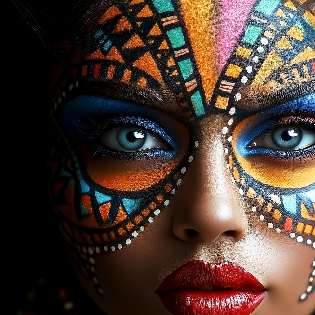 PLM-Art - Painted Face XL #4.3