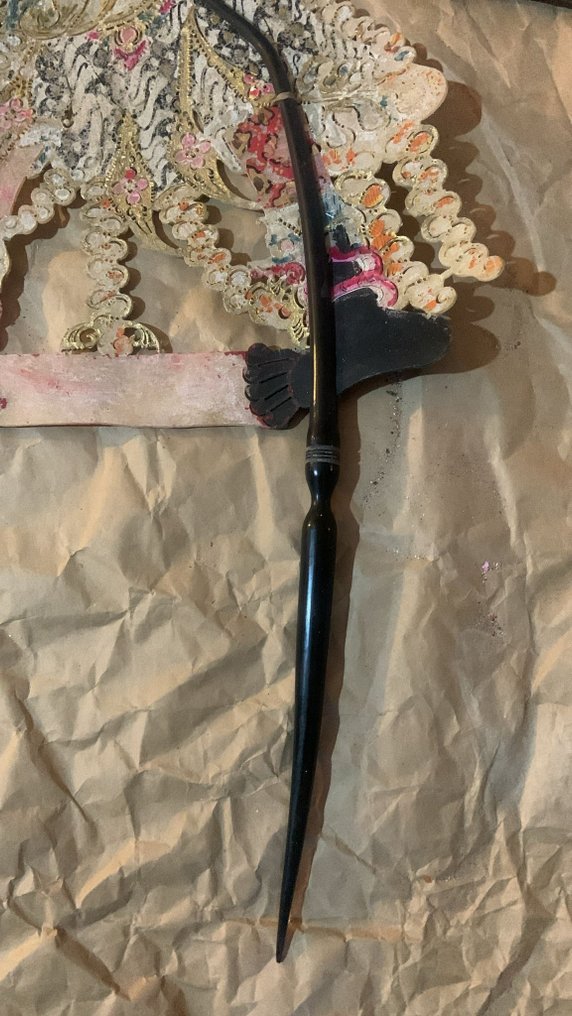 7 marionettea Wayang Kulit - Indonesia ja Thaimaa #3.2