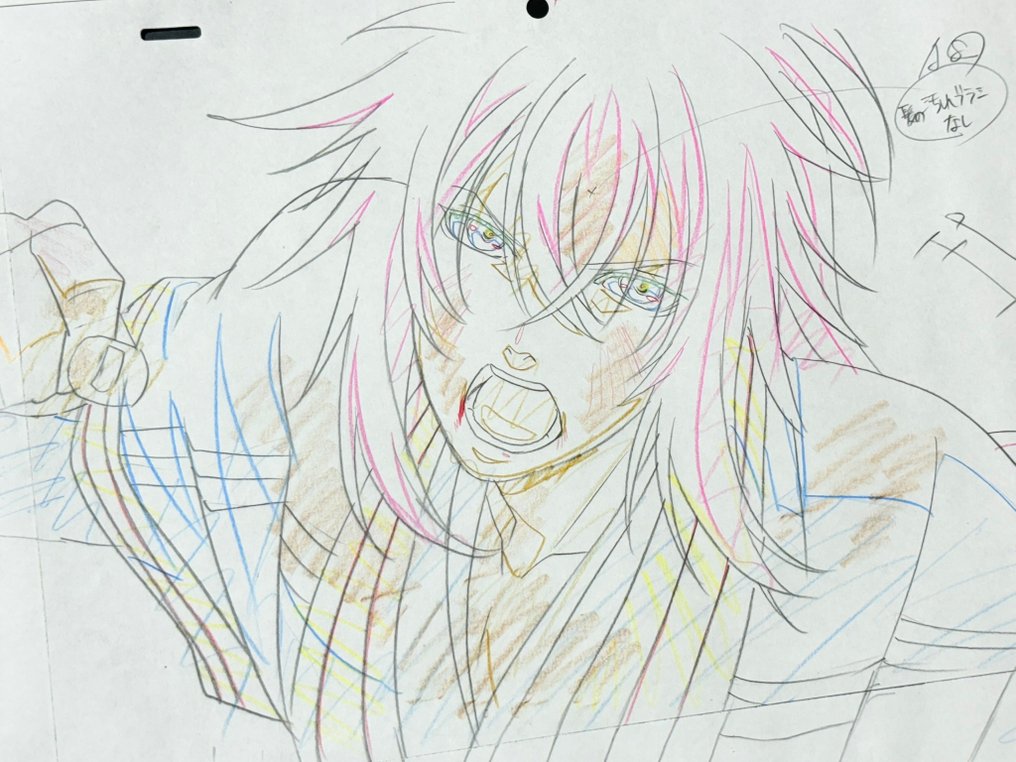 Studio Deen - Dibujo de animación original, en color. - Hakuoki (2010) #3.2