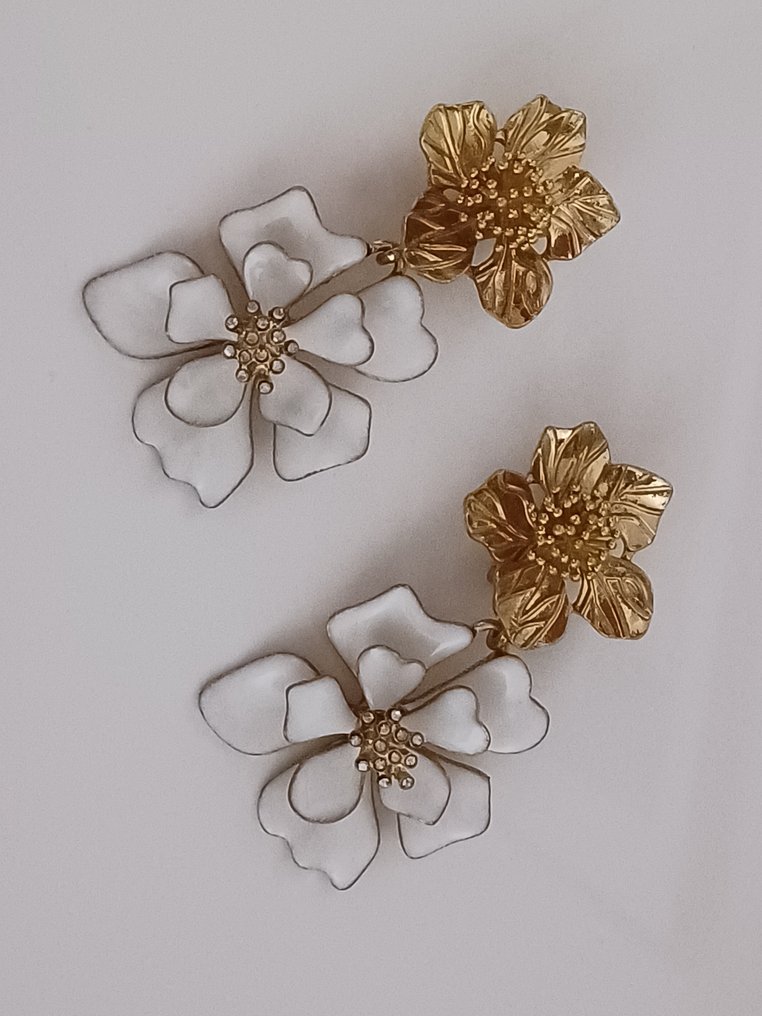 Oscar De La Renta - 鍍金 - 耳環 #4.3