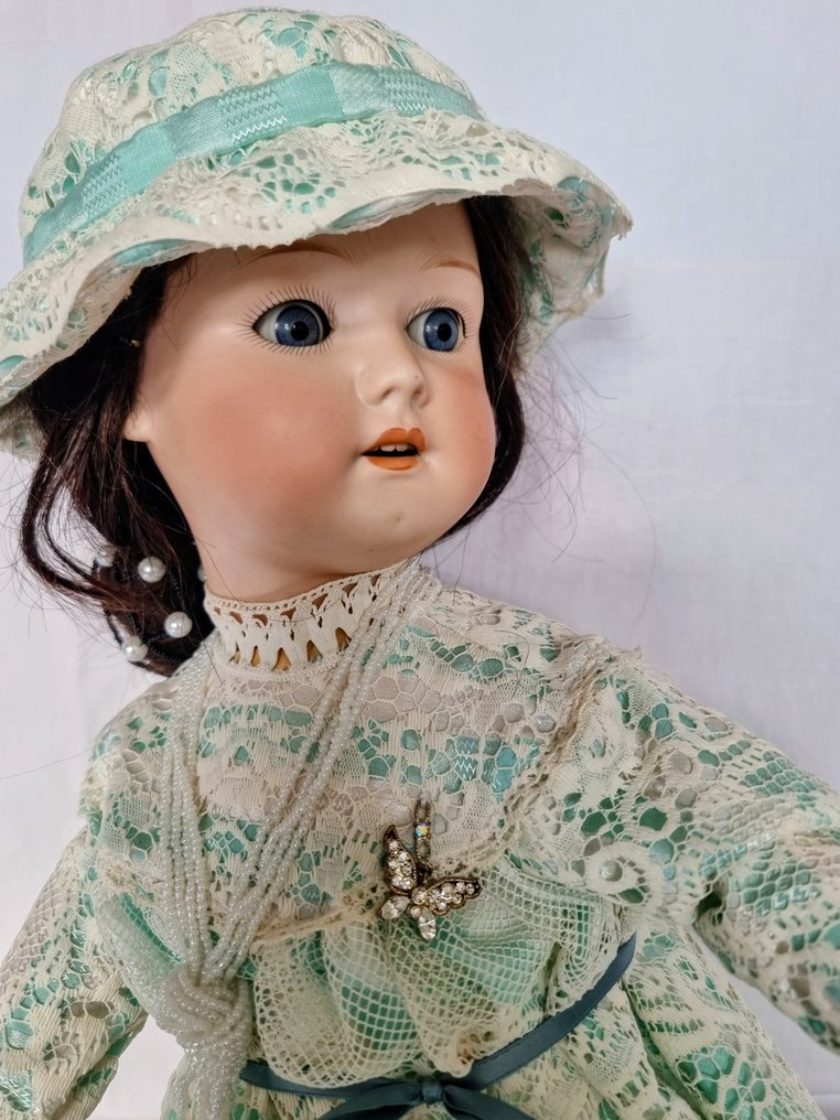 Heubach  - Boneca 250.6 1/2 Germany - 1910-1920 - Alemanha #4.3